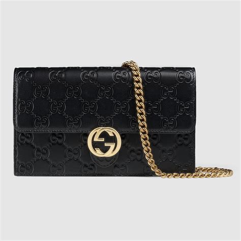 gucci icon moon wallet black